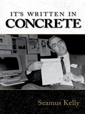 cover image of It's Written in Concrete